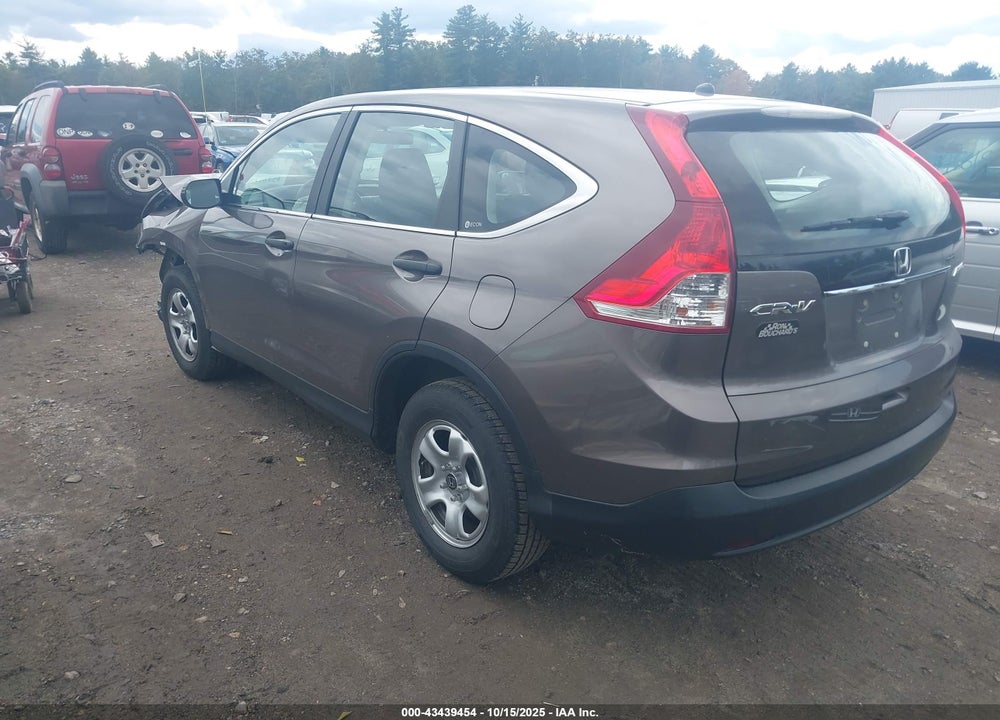 2012 HONDA CR-V LX VIN: 5J6RM4H34CL054366