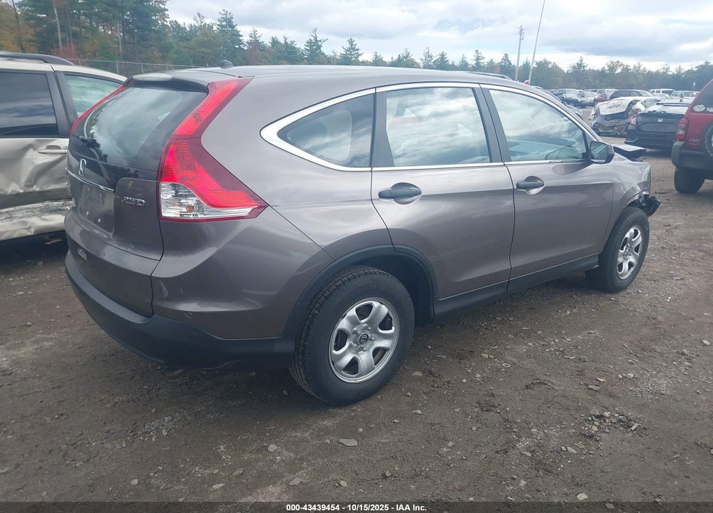 2012 HONDA CR-V LX VIN: 5J6RM4H34CL054366