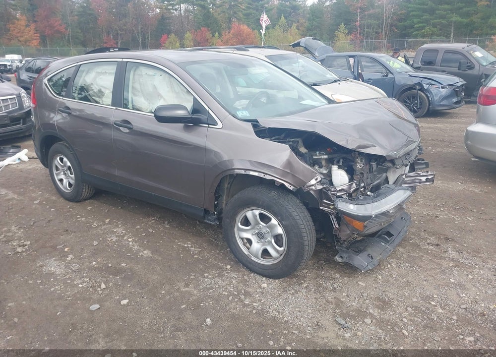 2012 HONDA CR-V LX VIN: 5J6RM4H34CL054366