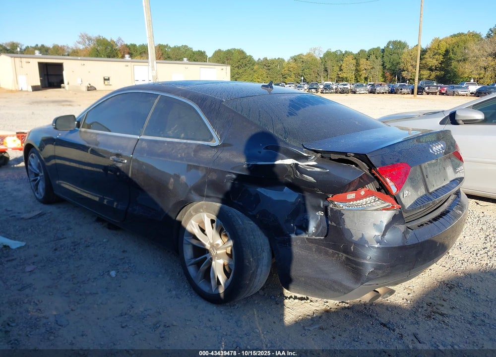 2013 AUDI A5 VIN: WAUVFAFR7DA052402