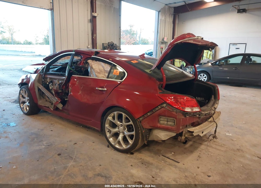 2013 BUICK REGAL GS VIN: 2G4GV5GV7D9220905