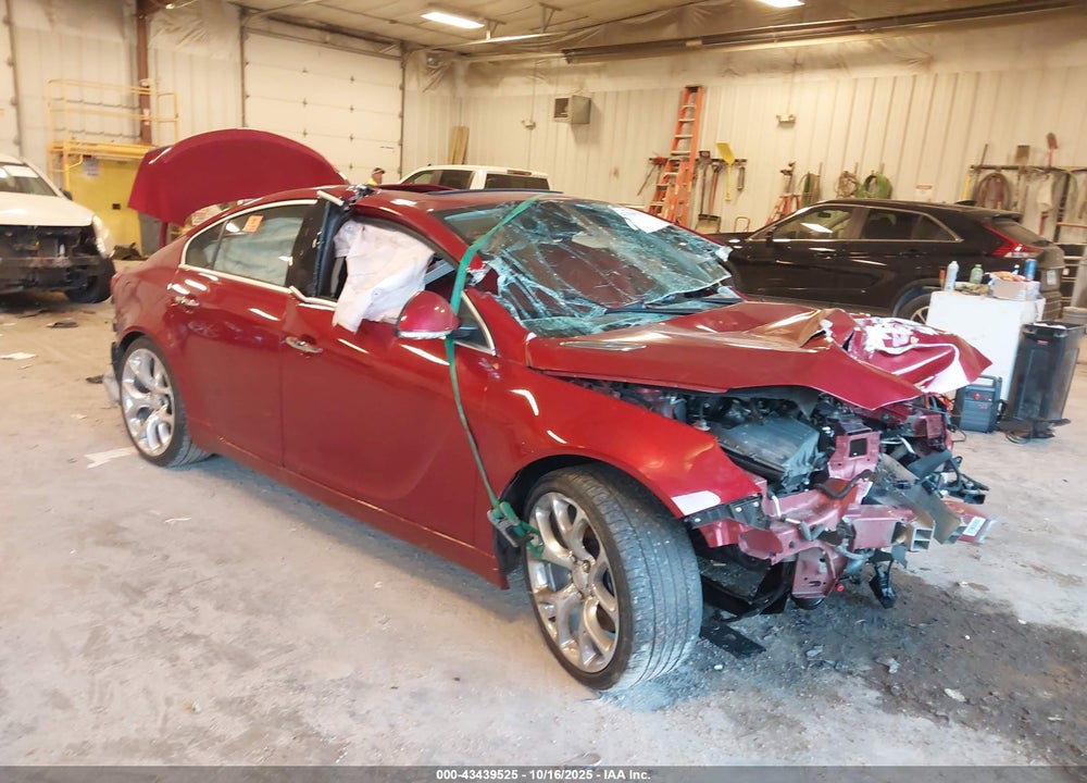 2013 BUICK REGAL GS VIN: 2G4GV5GV7D9220905