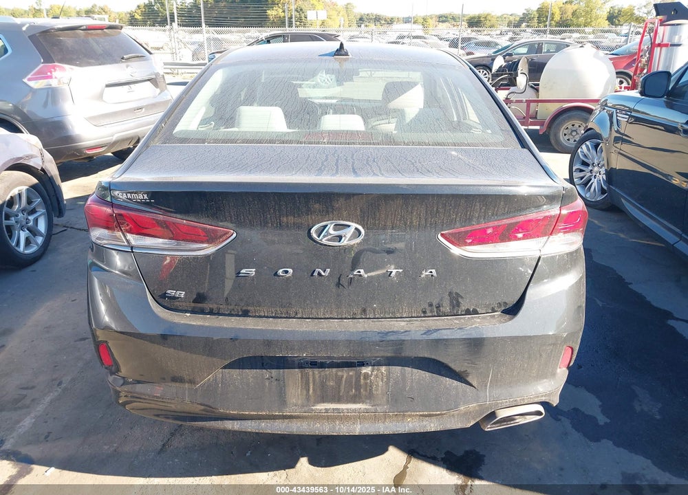 2018 HYUNDAI SONATA SE VIN: 5NPE24AFXJH607683