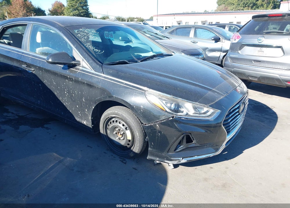 2018 HYUNDAI SONATA SE VIN: 5NPE24AFXJH607683