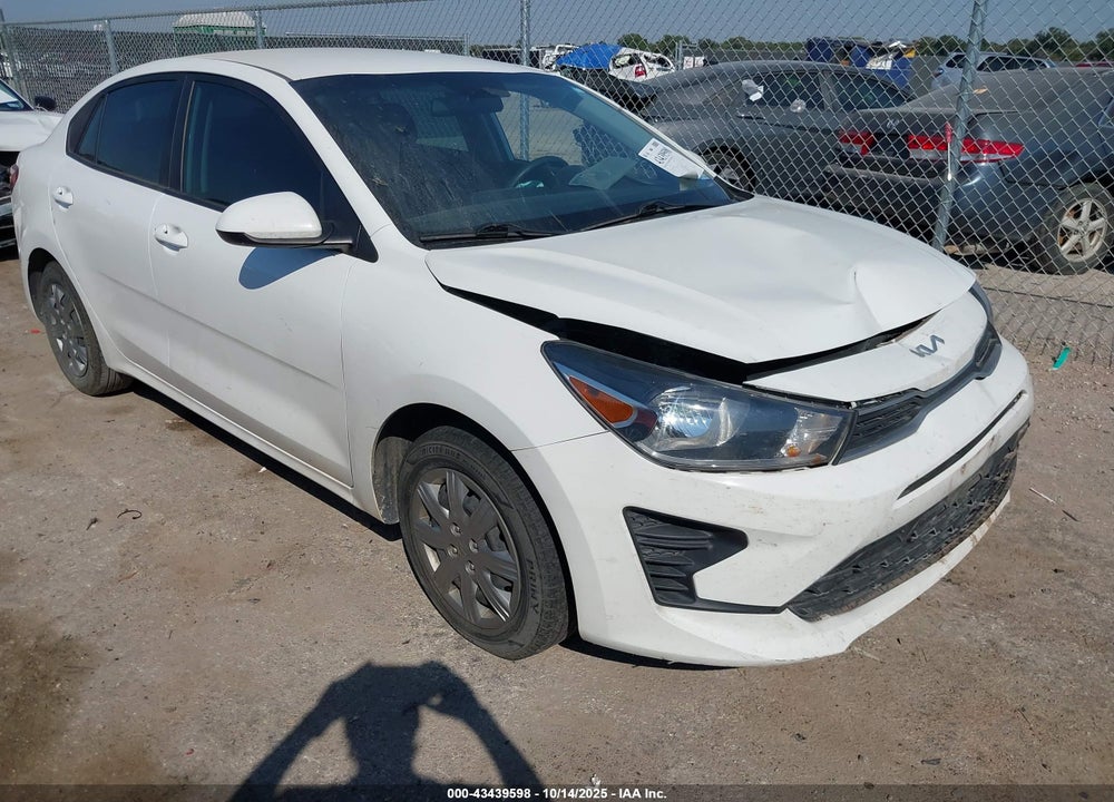2022 KIA RIO LX VIN: 3KPA24AD1NE486548