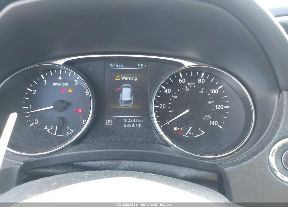 2016 NISSAN ROGUE SV VIN: 5N1AT2MTXGC896789