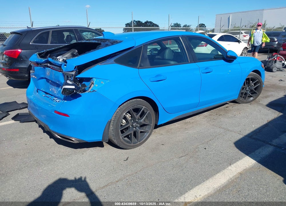 2022 HONDA CIVIC SPORT TOURING VIN: 19XFL1H8XNE004671