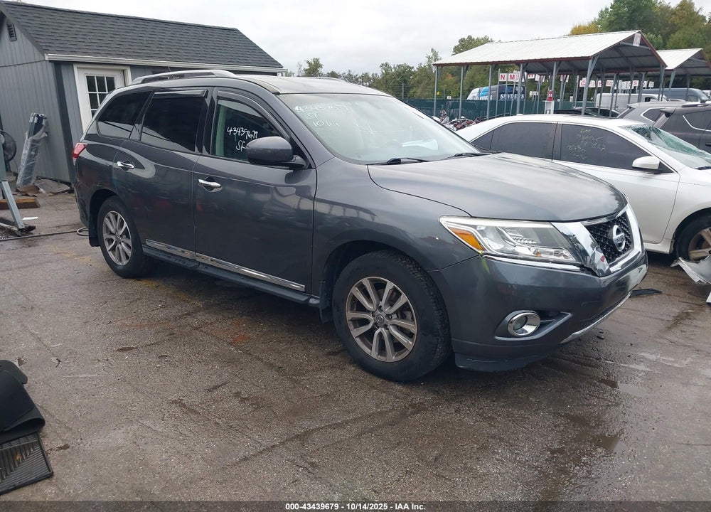 2014 NISSAN PATHFINDER SL VIN: 5N1AR2MN6EC735336