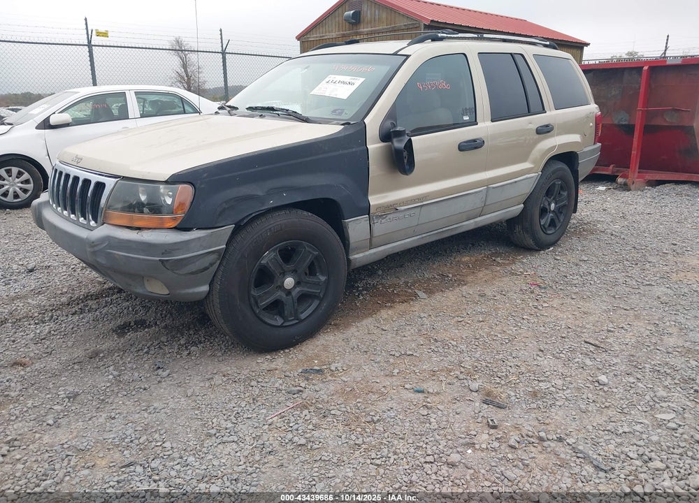 2000 JEEP GRAND CHEROKEE LAREDO VIN: 1J4GW48S7YC417985