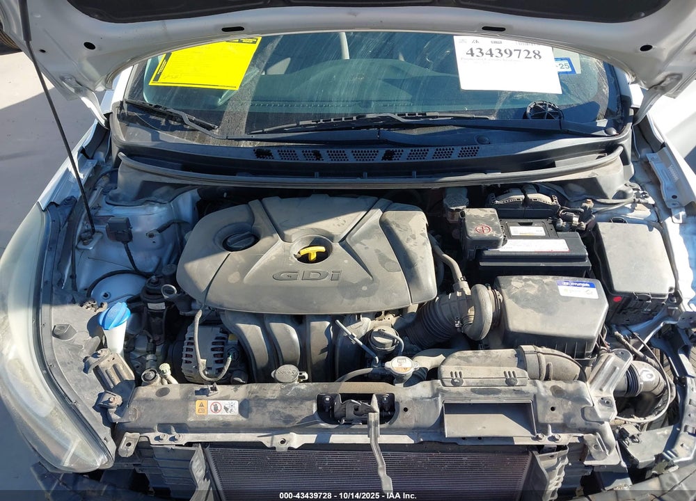 2016 HYUNDAI ELANTRA SPORT VIN: KMHDH4AH4GU522621