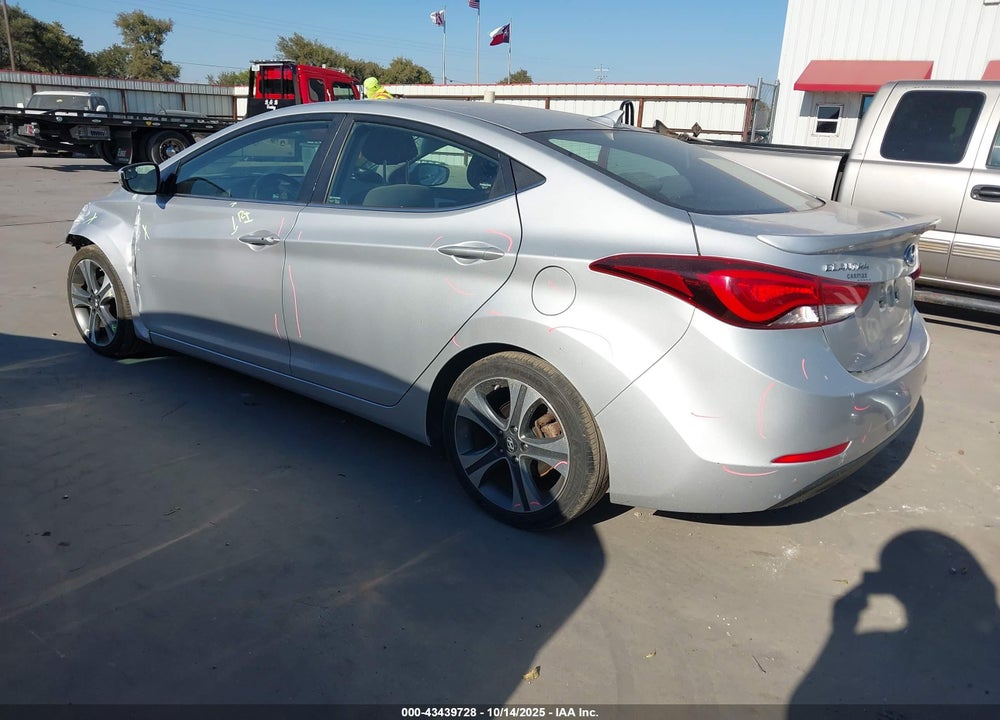 2016 HYUNDAI ELANTRA SPORT VIN: KMHDH4AH4GU522621