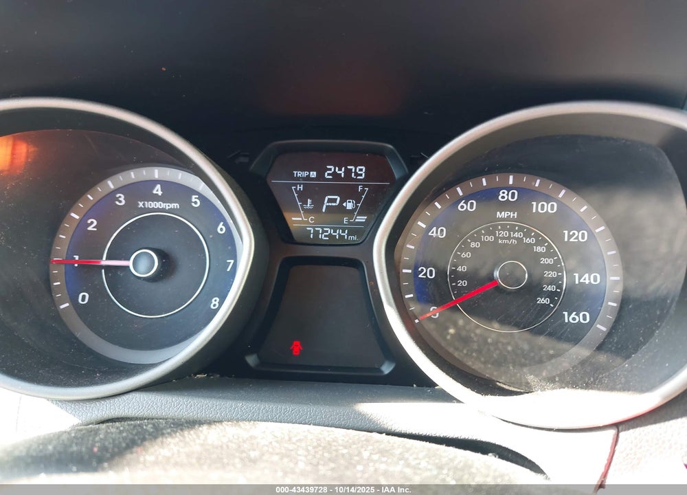 2016 HYUNDAI ELANTRA SPORT VIN: KMHDH4AH4GU522621