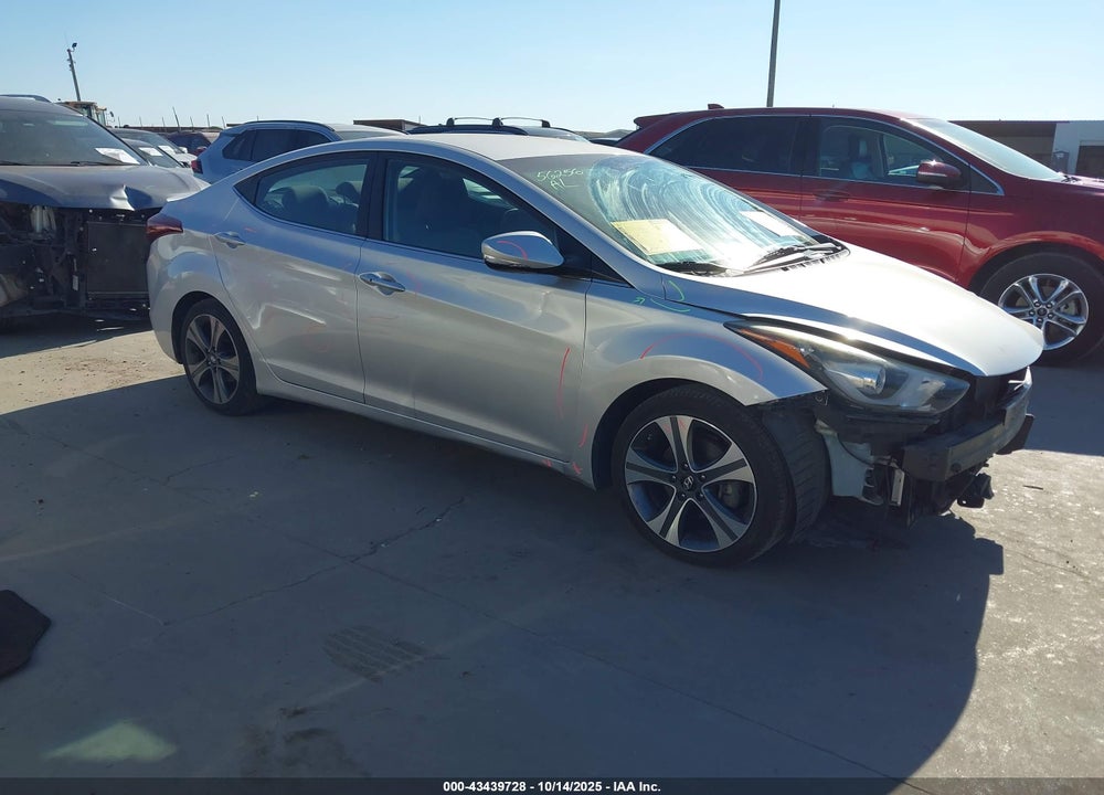 2016 HYUNDAI ELANTRA SPORT VIN: KMHDH4AH4GU522621
