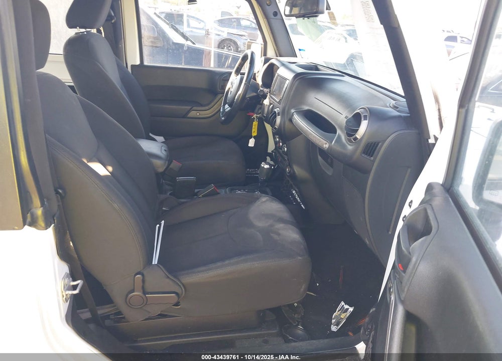 2015 JEEP WRANGLER SPORT VIN: 1C4GJWAG6FL533889