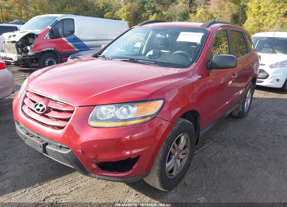 2010 HYUNDAI SANTA FE GLS VIN: 5NMSG3AB7AH366741