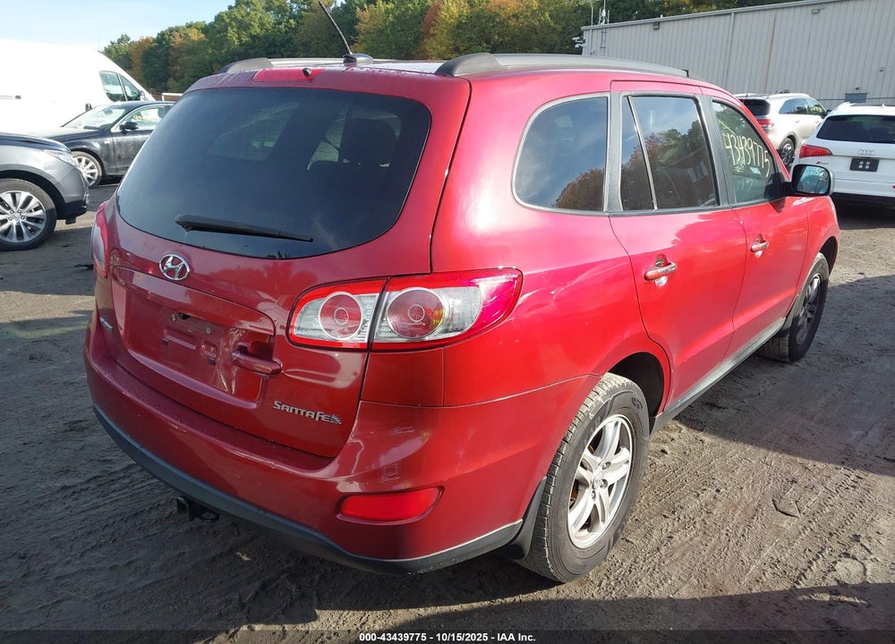 2010 HYUNDAI SANTA FE GLS VIN: 5NMSG3AB7AH366741