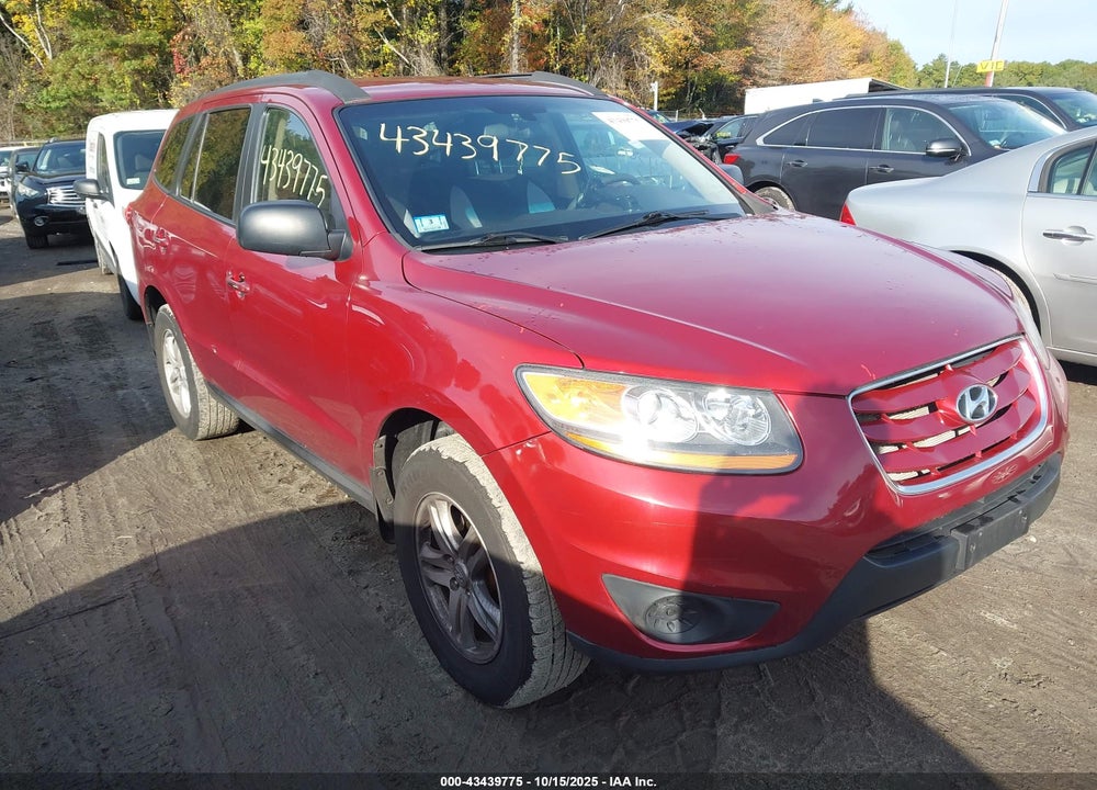 2010 HYUNDAI SANTA FE GLS VIN: 5NMSG3AB7AH366741