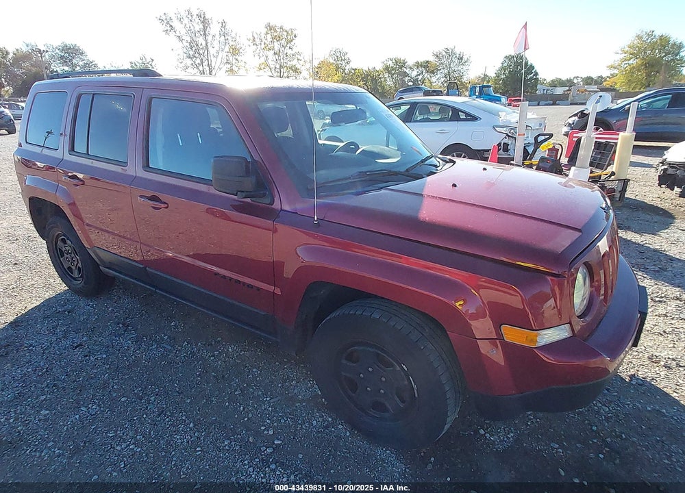 2017 JEEP PATRIOT SPORT 4X4 VIN: 1C4NJRBB8HD194903