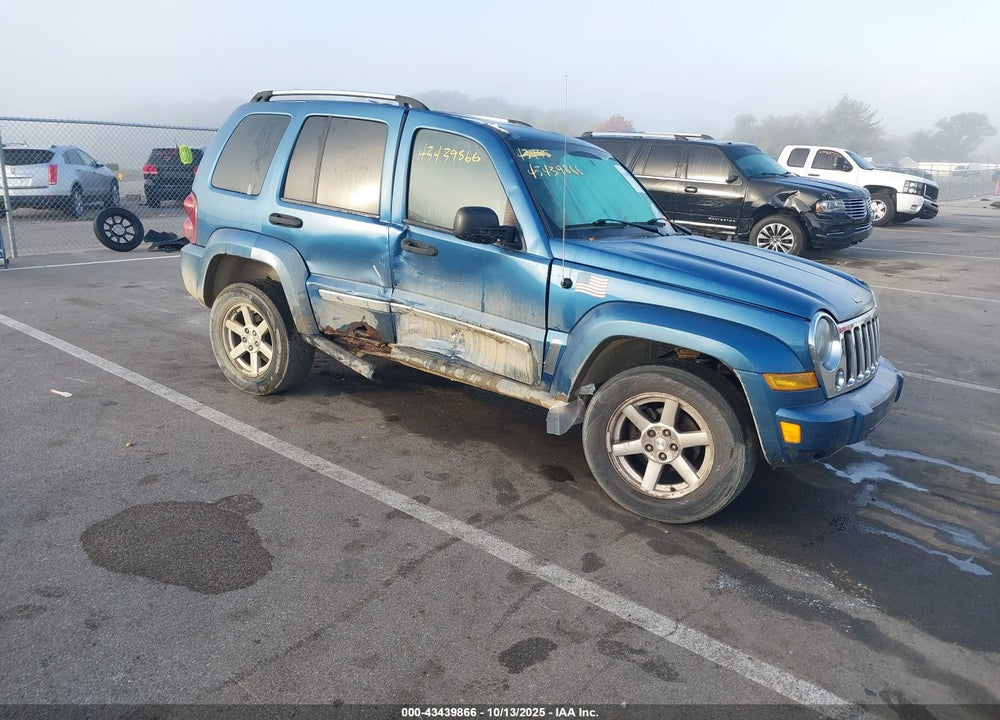 2005 JEEP LIBERTY LIMITED EDITION VIN: 1J4GL58K55W677391