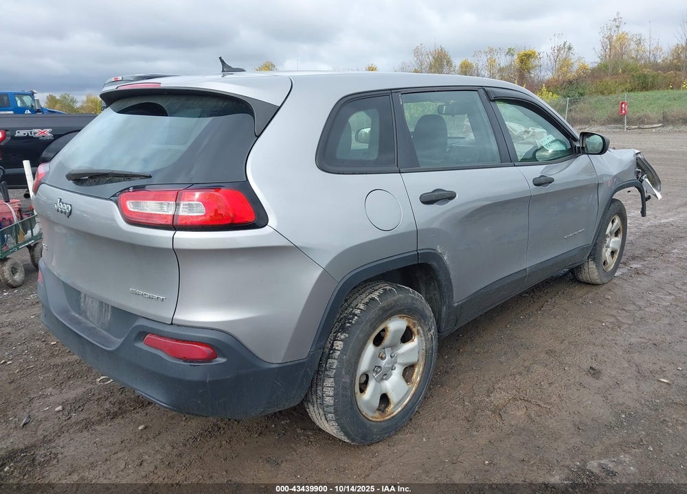 2014 JEEP CHEROKEE SPORT VIN: 1C4PJMABXEW141519