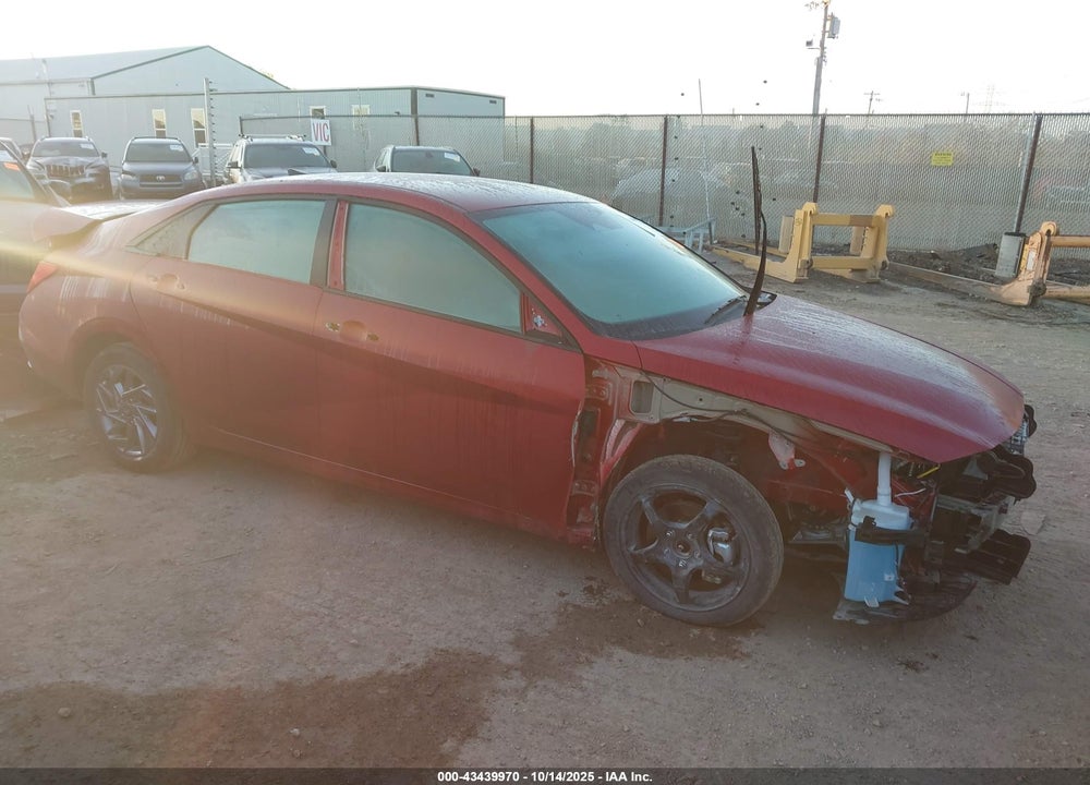 2025 HYUNDAI ELANTRA HYBRID BLUE VIN: KMHLM4DJ2SU147522