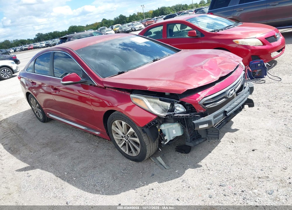 2016 HYUNDAI SONATA SPORT VIN: 5NPE34AF7GH378921