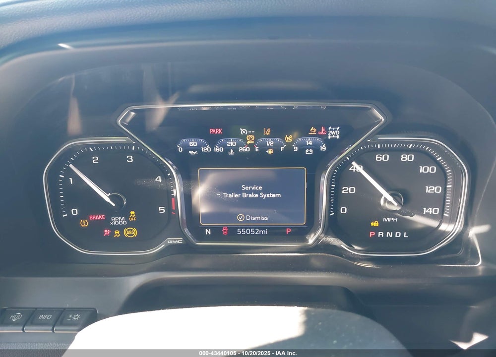 2020 GMC SIERRA 2500HD VIN: 1GT49REY1LF279065