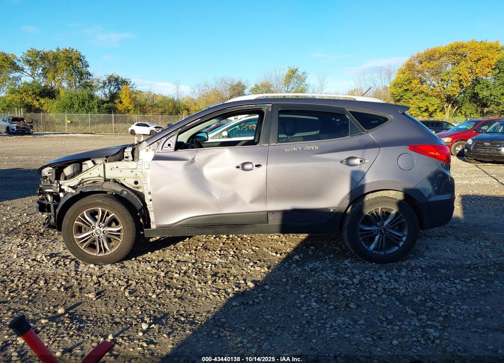 2015 HYUNDAI TUCSON SE VIN: KM8JU3AGXFU050794