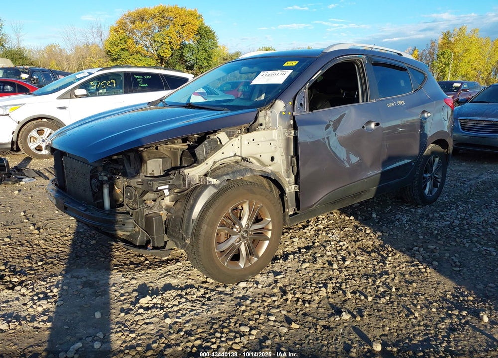 2015 HYUNDAI TUCSON SE VIN: KM8JU3AGXFU050794