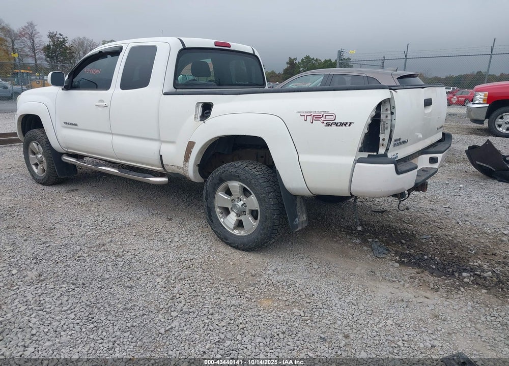 2008 TOYOTA TACOMA BASE V6 VIN: 5TEUU42N08Z478548