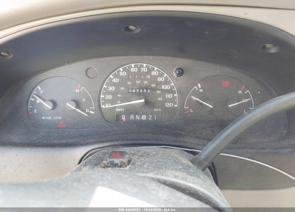1999 FORD RANGER XL/XLT VIN: 1FTYR10C1XUB86806