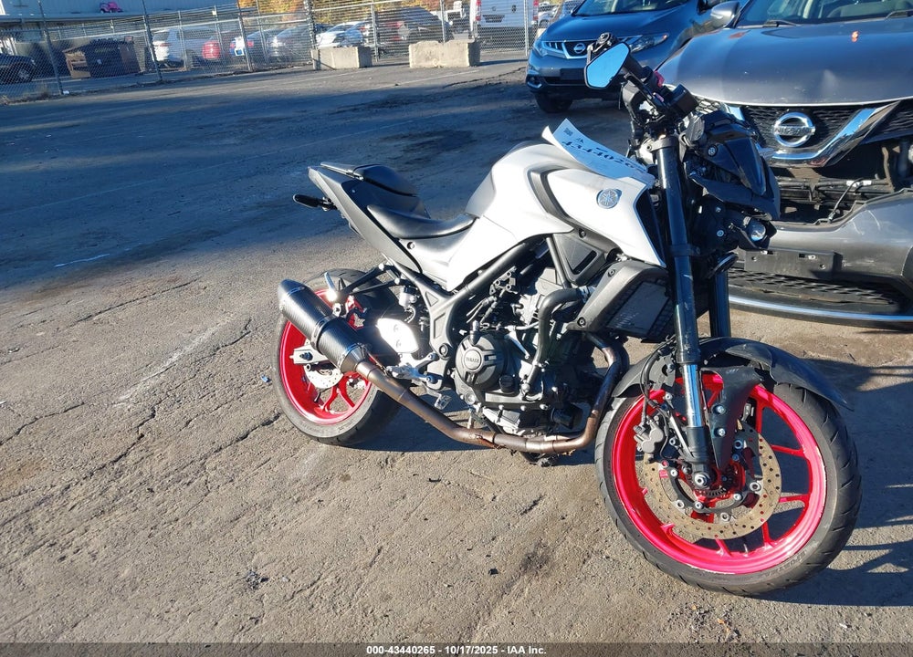 2020 YAMAHA MT-03 VIN: MH3RH20Y3LK002787