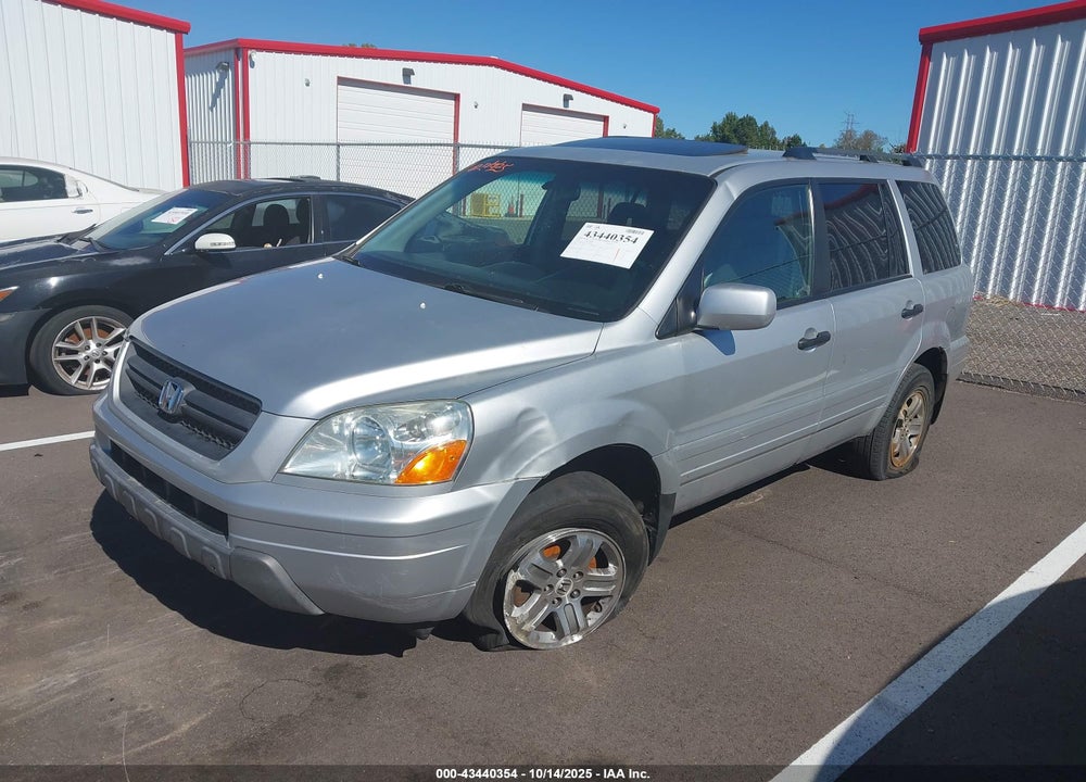 2005 HONDA PILOT EX-L VIN: 2HKYF18515H515848