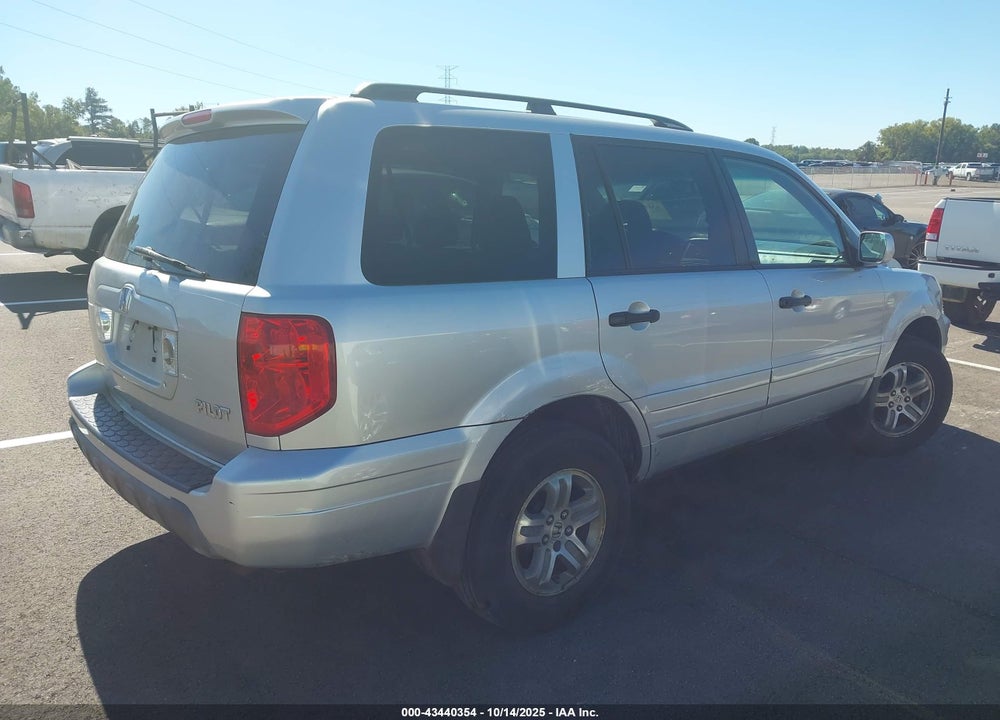 2005 HONDA PILOT EX-L VIN: 2HKYF18515H515848