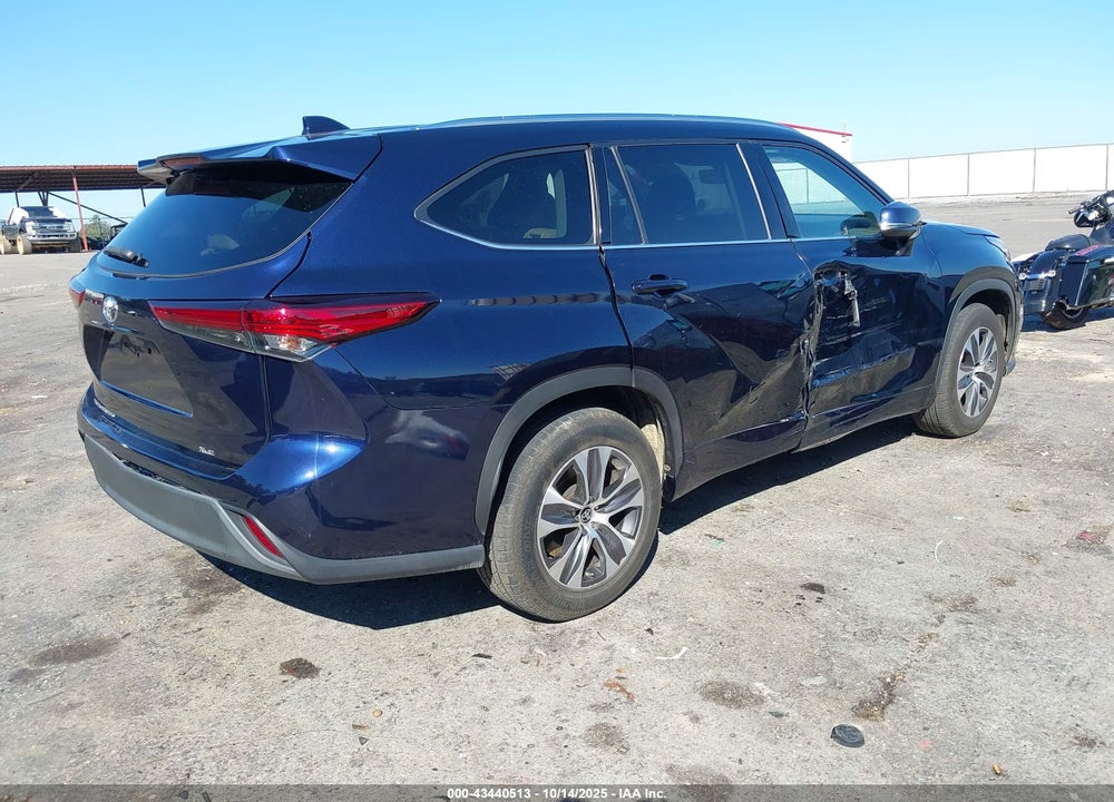 2021 TOYOTA HIGHLANDER XLE VIN: 5TDGZRAH2MS514366