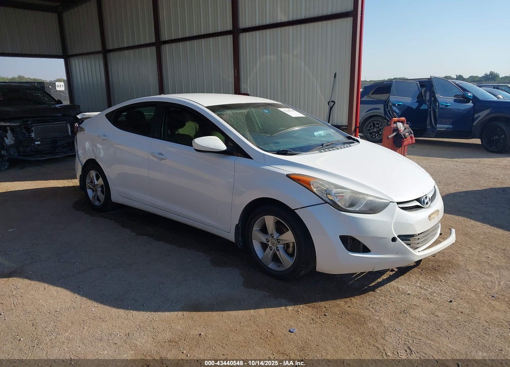 2013 HYUNDAI ELANTRA GLS VIN: 5NPDH4AE4DH405864