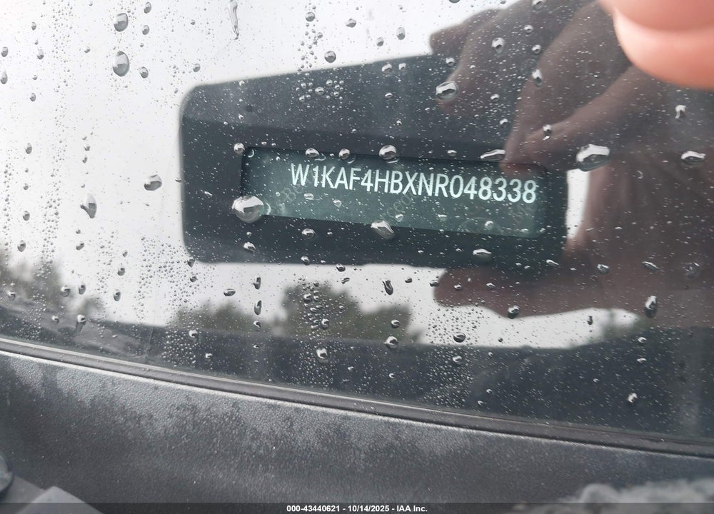 2022 MERCEDES-BENZ C 300 4MATIC VIN: W1KAF4HBXNR048338