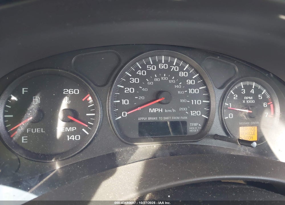 2001 CHEVROLET MONTE CARLO LS VIN: 2G1WW12E419209944