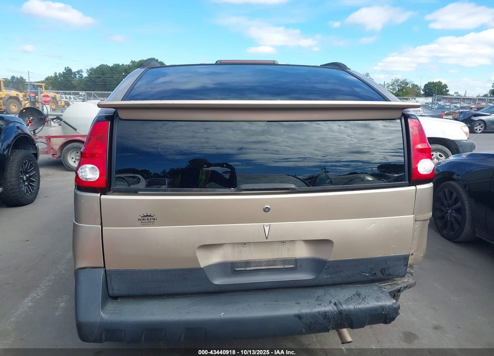 2005 PONTIAC AZTEK VIN: 3G7DA03E55S536947
