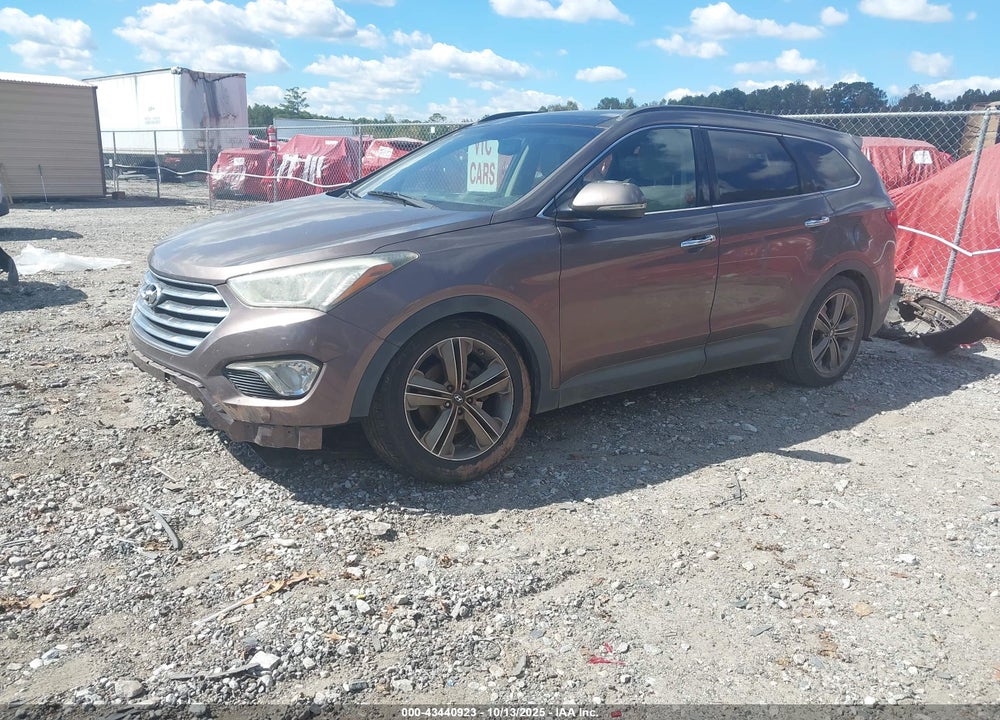 2013 HYUNDAI SANTA FE LIMITED VIN: KM8SR4HF5DU012766