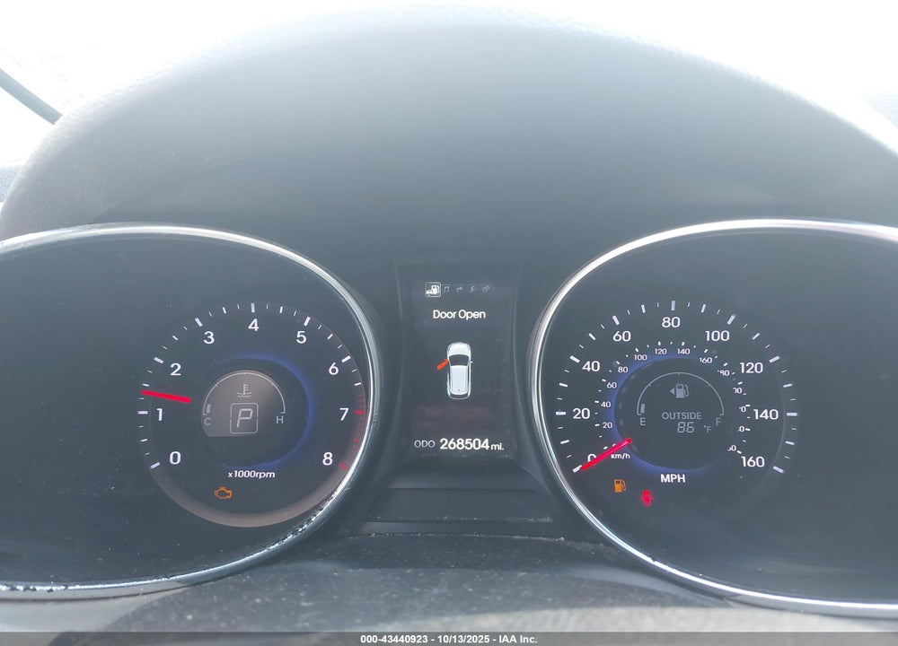 2013 HYUNDAI SANTA FE LIMITED VIN: KM8SR4HF5DU012766