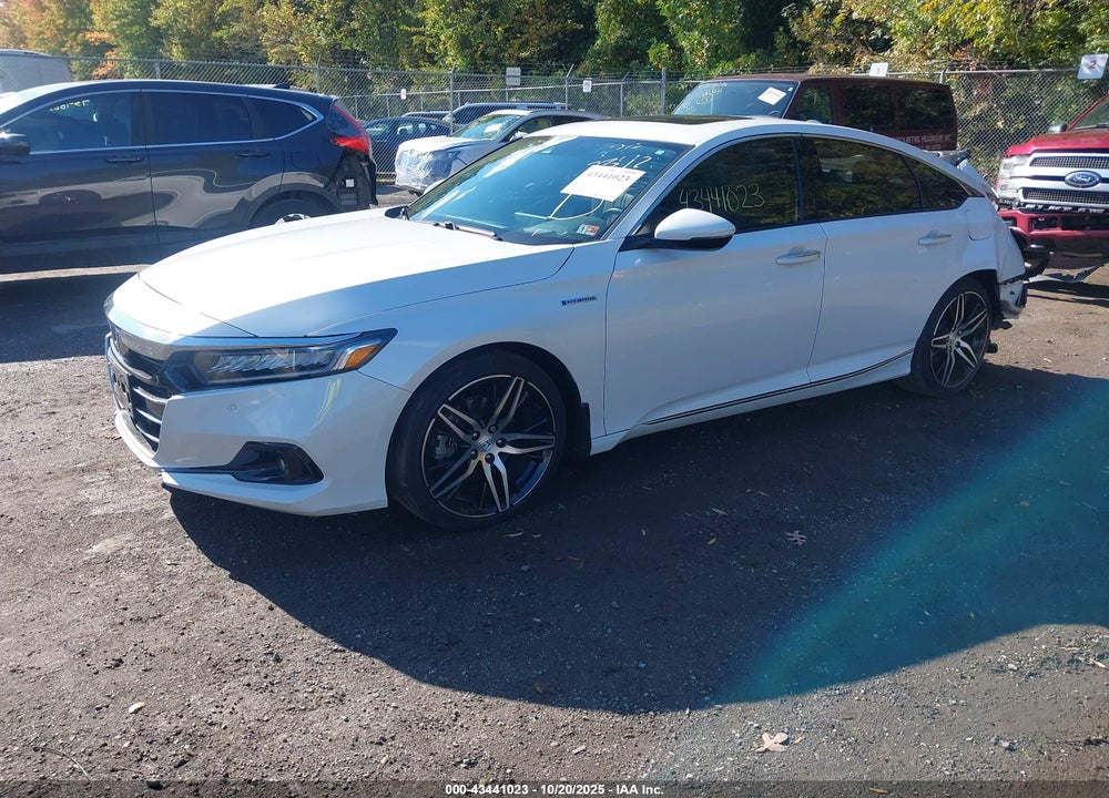 2022 HONDA ACCORD HYBRID TOURING VIN: 1HGCV3F96NA002392