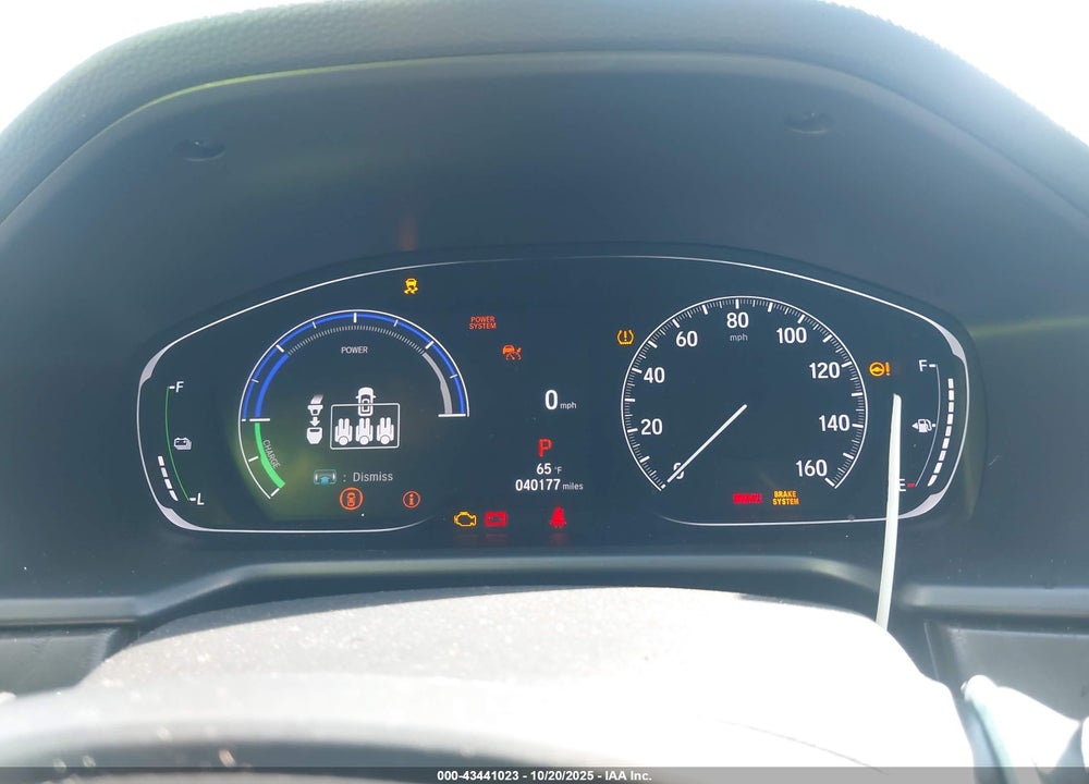2022 HONDA ACCORD HYBRID TOURING VIN: 1HGCV3F96NA002392