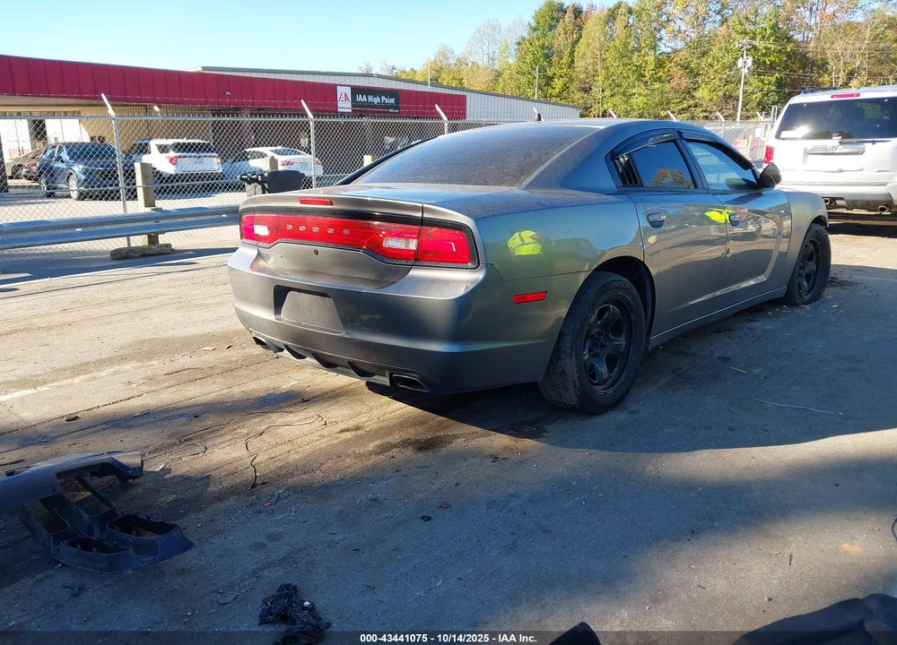 2012 DODGE CHARGER POLICE VIN: 2C3CDXAT9CH181560