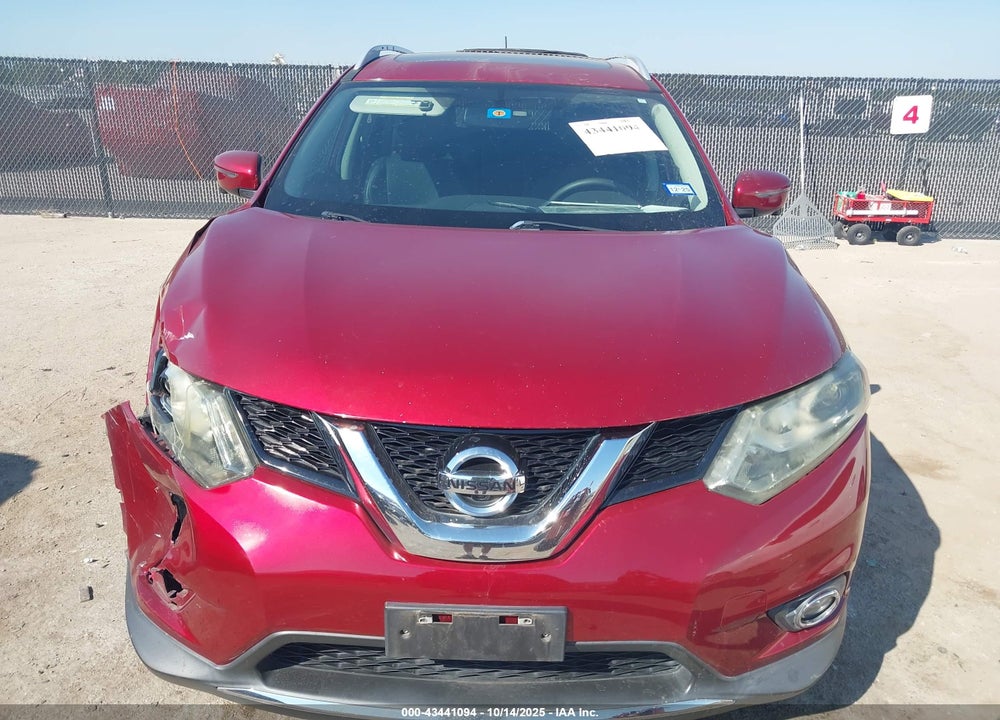 2016 NISSAN ROGUE SL VIN: 5N1AT2MT6GC762149