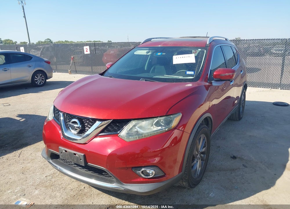 2016 NISSAN ROGUE SL VIN: 5N1AT2MT6GC762149