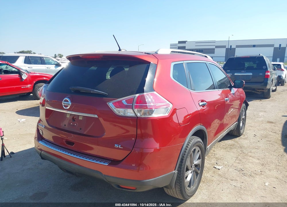 2016 NISSAN ROGUE SL VIN: 5N1AT2MT6GC762149