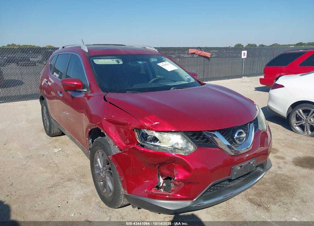 2016 NISSAN ROGUE SL VIN: 5N1AT2MT6GC762149