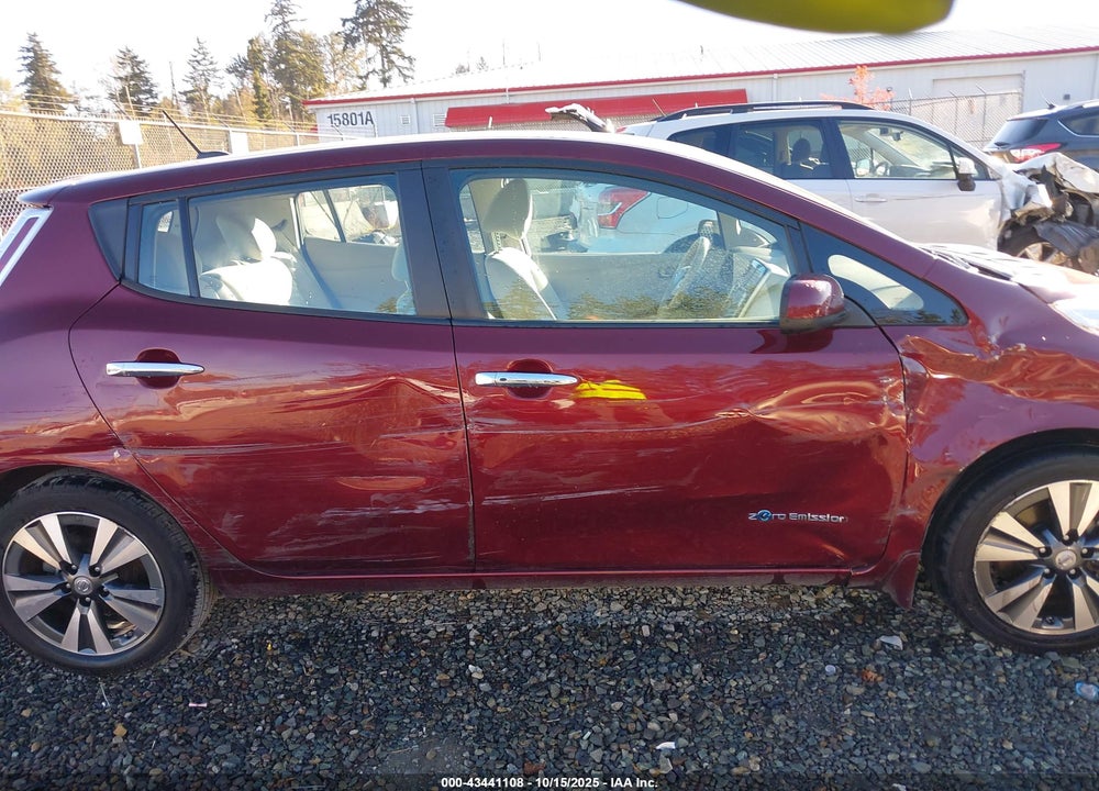 2016 NISSAN LEAF SV VIN: 1N4BZ0CP8GC301069