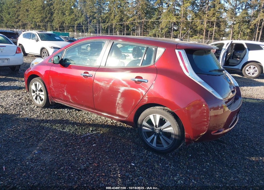 2016 NISSAN LEAF SV VIN: 1N4BZ0CP8GC301069